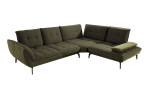 Basis-Ecksofa vito Ticona, in der Farbe Olive