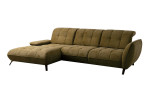 Basis - Ecksofa vito Creda, in der Farbe olive