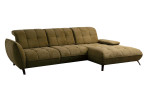Basis - Ecksofa vito Creda, in der Farbe olive