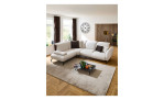 Komfort-Ecksofa vito Bevy, in der Farbausführung beige, Draufsicht