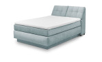 Boxspringbett set one Fairfield im Bezug Ice Blue