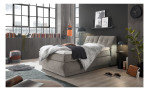 Boxspringbett set one Fairfield im Bezug Stone, Milieu