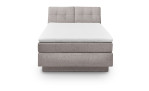 Boxspringbett set one Fairfield im Bezug Taupe, Draufsicht