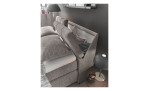 Boxspringbett set one Fairfield im Bezug Taupe, Detail