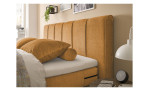 Boxspringbett set one Fairfield im Bezug Amber, Detail