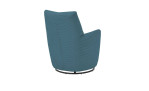 Sessel set one SO 1450 in der Farbausführung azure blue, Rückansicht