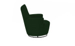 Sessel set one SO 1450 in der Farbausführung olive green, Seitenansicht