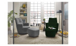 Sessel set one SO 1450 in der Farbausführung olive green, in einem Raum stehend mit dem gleichen Sessel in einer anderen Farbe