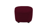 Hocker set one 1450 in der Farbausführung ruby red, Frontansicht