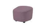 Hocker set one 1450 in der Farbausführung lila, links