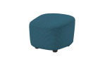 Hocker set one 1450 in der Farbausführung azure blue, links