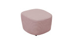 Hocker set one 1450 in der Farbausführung rosa, Schrägansicht rechts
