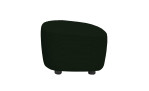 Hocker set one 1450 in der Farbausführung olive green, Seitenansicht