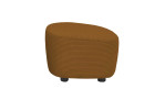 Hocker set one 1450 in der Farbausführung honey yellow, Seitenansicht