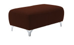 Hocker in der Farbe kupfer, Schrägansicht