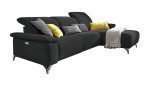 Basis - Ecksofa Musterring MR 370, in der Farbausführung stone