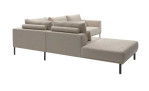 Basis-Ecksofa Musterring JustB! PM100 in beige, Ansicht von hinten
