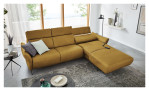 Ecksofa Musterring MR 280 aus Echtleder in der Farbe Kurkuma, Ansicht der Funktion