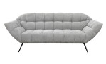 Sofa 3-sitzig Bergamo in der Farbe Grau