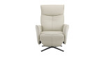 Relaxsessel Swivel Chair, in der Farbausführung Grau, Frontansicht