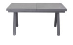 Gartentisch Vivera LC Garden, mit Keramiktischplatte in Beton-Optik, seitliche Ansicht
