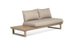 Lounge Set Sylt Spirit, Gestell aus pulverbeschichtetem Metall, Ansicht eine Seite 
