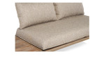 Lounge Set Sylt Spirit, Gestell aus pulverbeschichtetem Metall, Detailansicht Sitzfläche 