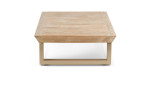 Lounge Set Sylt Spirit, Gestell aus pulverbeschichtetem Metall, Abbildung Tisch