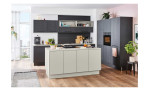 nolte Begros, Manhattan / Manhattan Uni, Eiche Nero / Platingrau