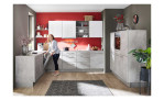 Nolte Begros, Stone / Lux, Beton / Arcticweiß