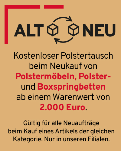 Polster-Tausch-Aktion
