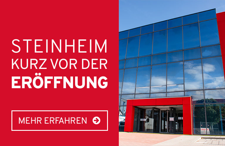 Steinheim kurz vor der Eröffnung