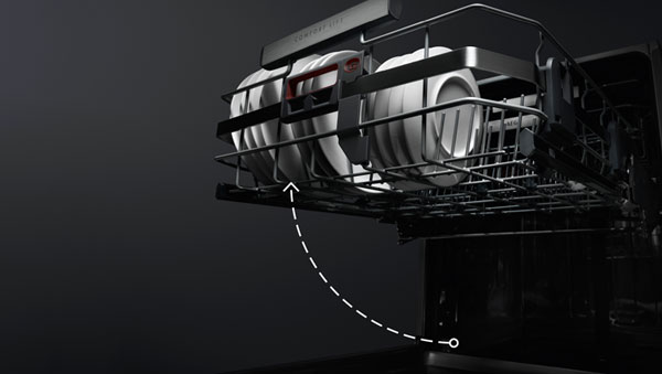 AEG ComfortLift - Höhenverstellbare Körbe AEG ComfortLift - Höhenverstellbare Körbe
