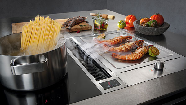 Bora Classic mit Teppanyaki-Grillplatte Bora Classic mit Teppanyaki-Grillplatte