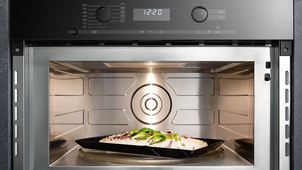 Miele Mikrowelle mit Drehteller Miele Mikrowelle mit Drehteller