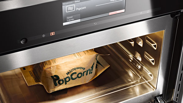Miele Mikrowelle mit Popcorn Miele Mikrowelle mit Popcorn