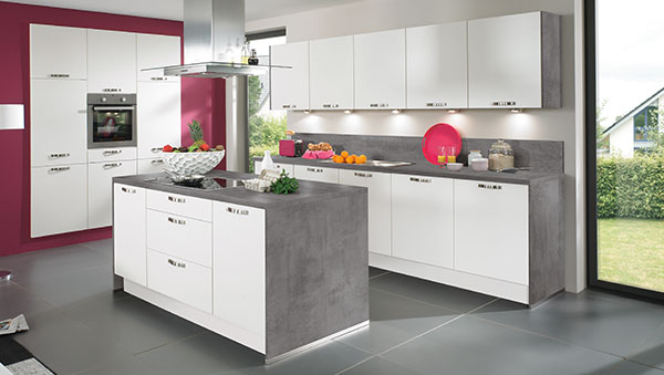 Nobilia Laser - Steinoptik aus Laminat Nobilia Laser - Steinoptik aus Laminat