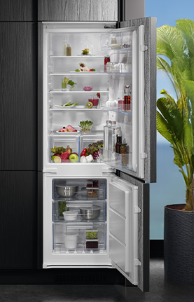 AEG Kühl-Gefrierkombination NSC6N181ES in Weiß mit TwinTech® und ProFresh-Technologie für längere Frische, NoFrost, Frostmatic-Funktion, Flexi-Space und energiesparender LED-Beleuchtung AEG Kühl-Gefrierkombination NSC6N181ES in Weiß mit TwinTech® und ProFresh-Technologie für längere Frische, NoFrost, Frostmatic-Funktion, Flexi-Space und energiesparender LED-Beleuchtung
