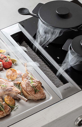 BORA Professional 3.0 integriertes Dunstabzugssystem BORA Professional 3.0 integriertes Dunstabzugssystem