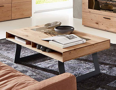 Holz Couchtisch Runa
