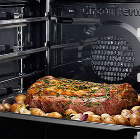 Essen zubereiten im Circo Therm® Backofen Essen zubereiten im Circo Therm® Backofen