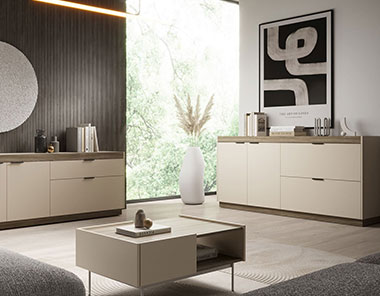 Self Sideboard Jana Self Sideboard Jana in der Farbe Sandgrau