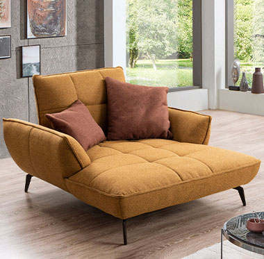 Loveseat vito Ticona Loveseat Ticona in der Farbe Mustard
